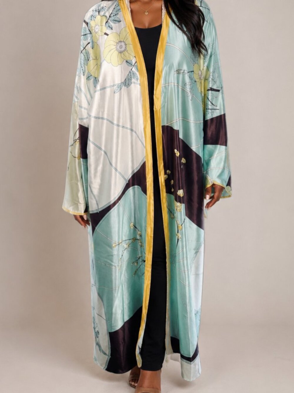 One Size- New Spring Floral Kimono